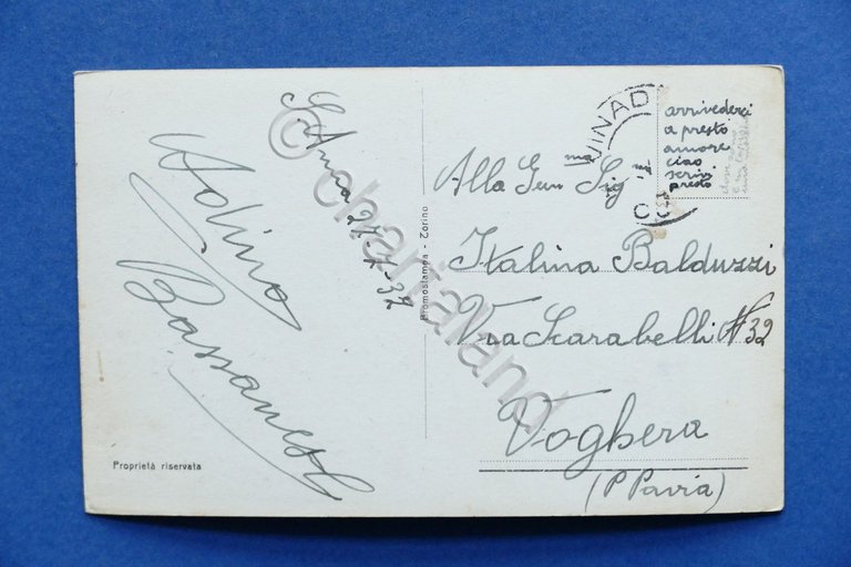 Cartolina Santuario S. Anna di Vinadio - 1937 | Immagine Gallery 4