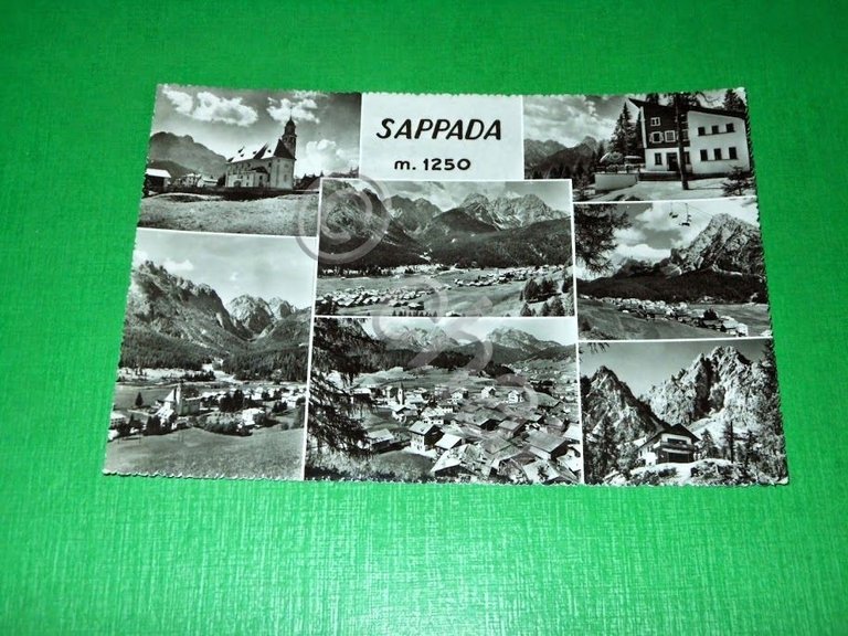 Cartolina Sappada - Vedute diverse 1964