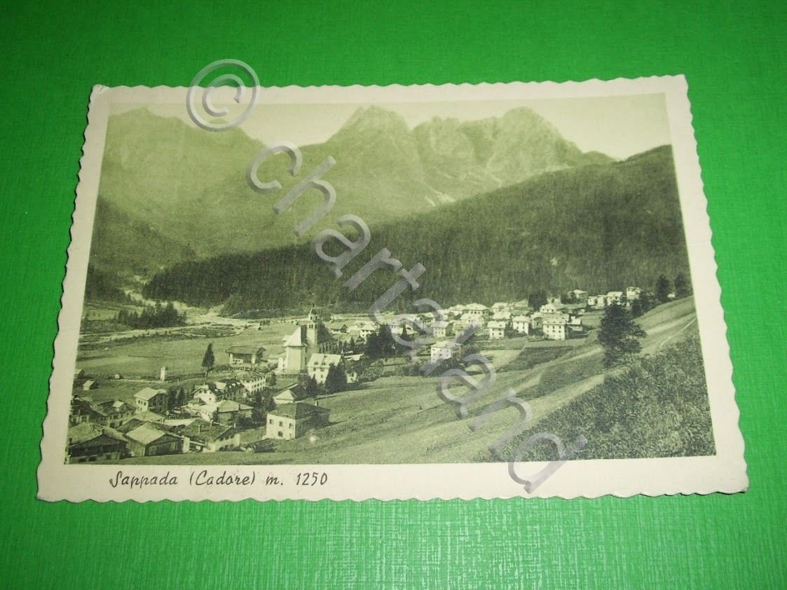Cartolina Sappada ( Cadore ) - Panorama 1941.