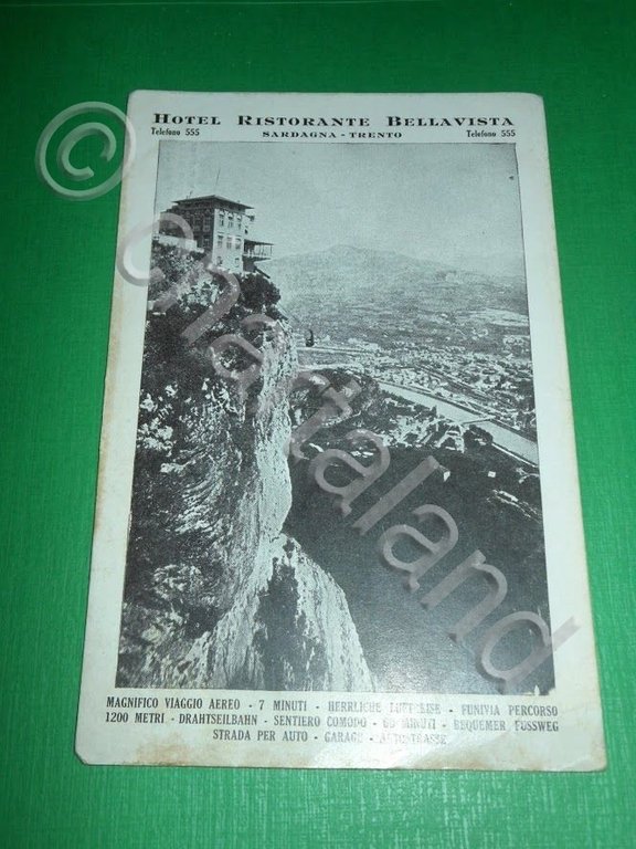 Cartolina Sardagna ( Trento ) - Hotel Ristorante Bellavista - …