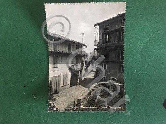 Cartolina Sarigo - Valtrovaglia - Lago Maggiore - Caratteristica Via …