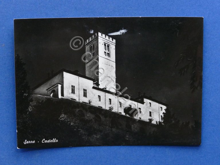Cartolina Sarre - Castello - 1960 ca.