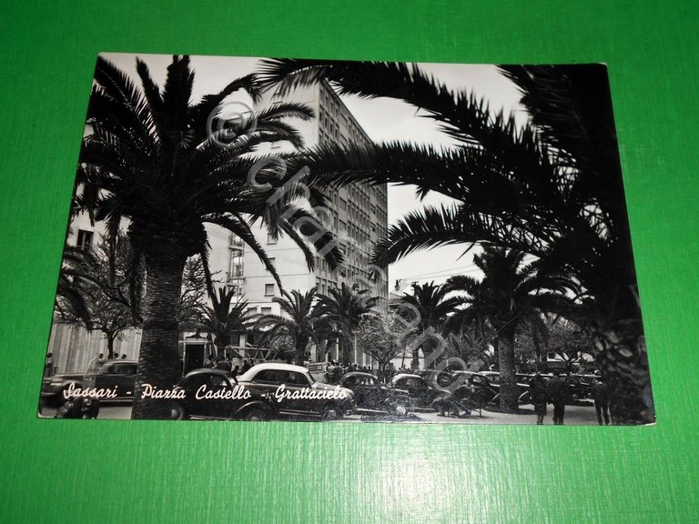 Cartolina Sassari - Piazza Castello - Grattacielo 1957 | Immagine Gallery 2