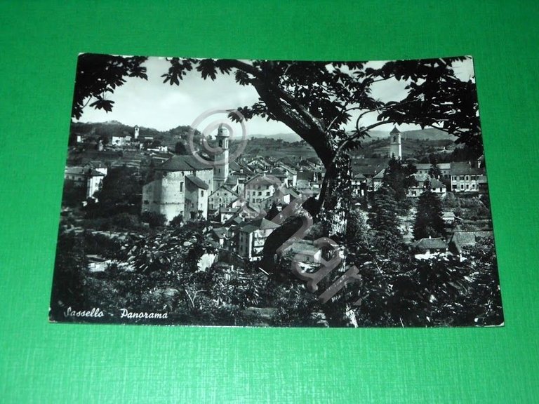 Cartolina Sassello - Panorama -- 1955 | Immagine Gallery 2