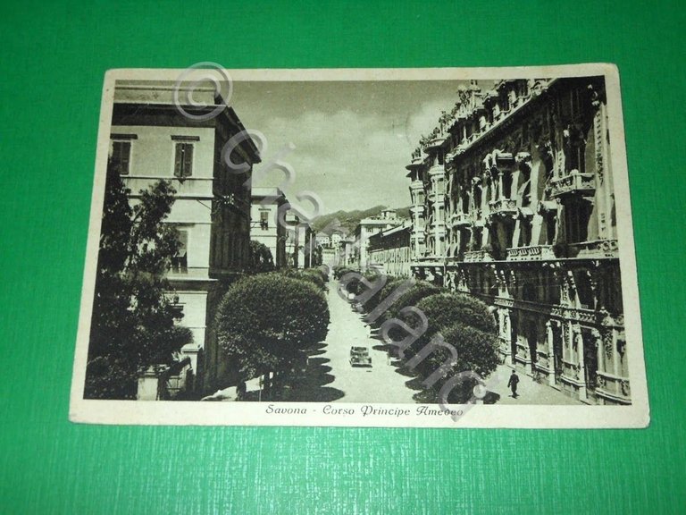 Cartolina Savona - Corso Principe Amedeo 1959 | Immagine Gallery 2