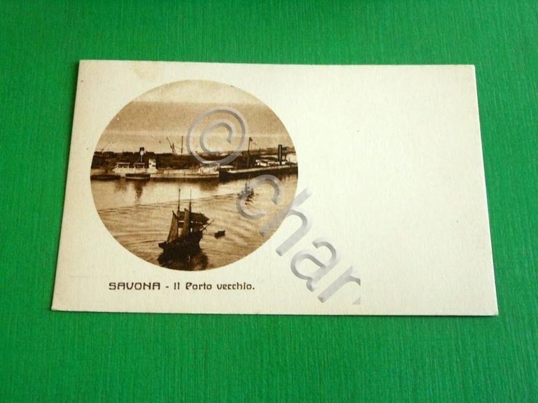 Cartolina Savona - Il Porto vecchio 1925 ca | Immagine Gallery 2