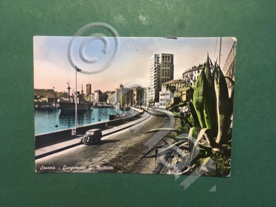 Cartolina Savona - Lungomare G. Matteotti - 1960 ca.