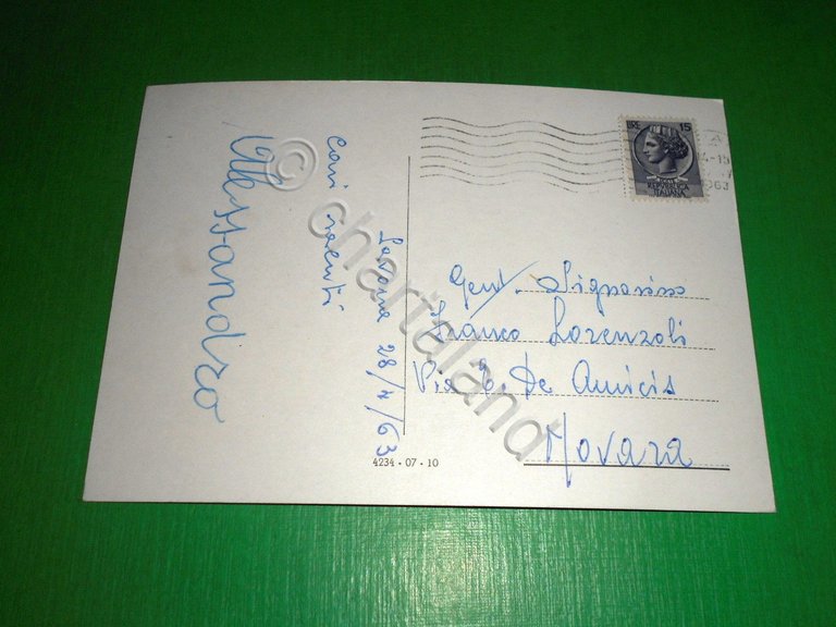 Cartolina Savona - Scorcio panoramico 1963