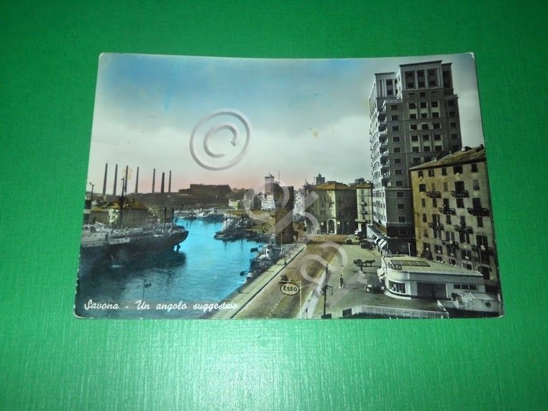 Cartolina Savona - Un angolo suggestivo 1955 ca
