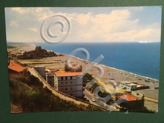 Cartolina Scalea - Lido e Torre Talao - 1969