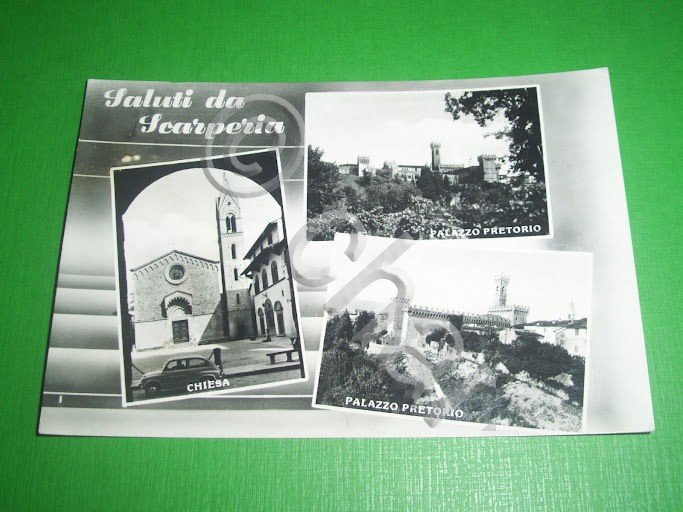 Cartolina Scarperia ( Firenze ) - Vedute diverse 1964.