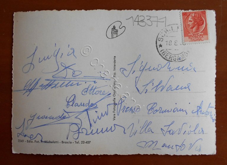 Cartolina Schilipario (Lombardia) m. 1135 - 1966 ca. | Immagine Gallery 2