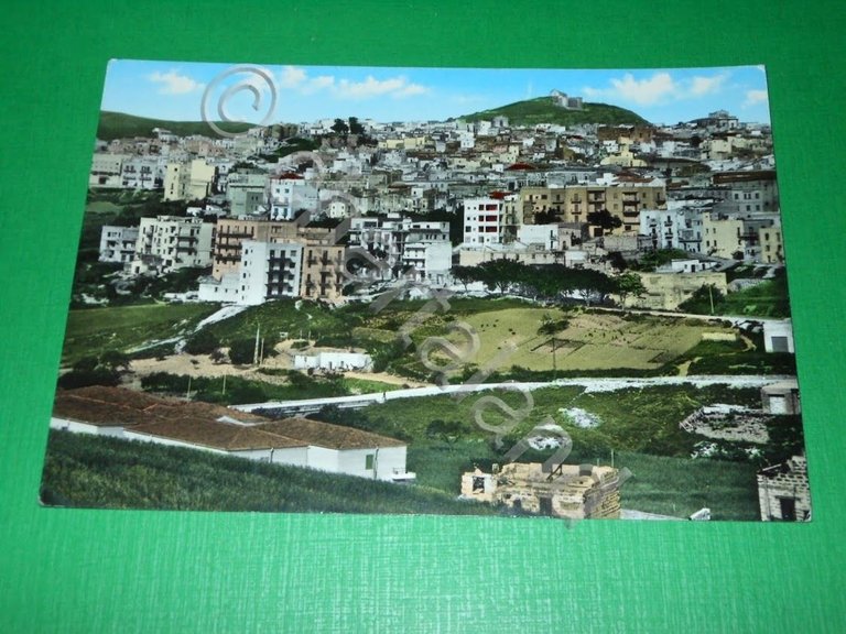 Cartolina Sciacca ( Agrigento ) - Panorama 1962