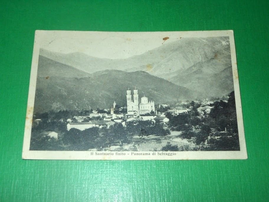 Cartolina Selvaggio - Giaveno - Santuario N. S. di Lourdes …