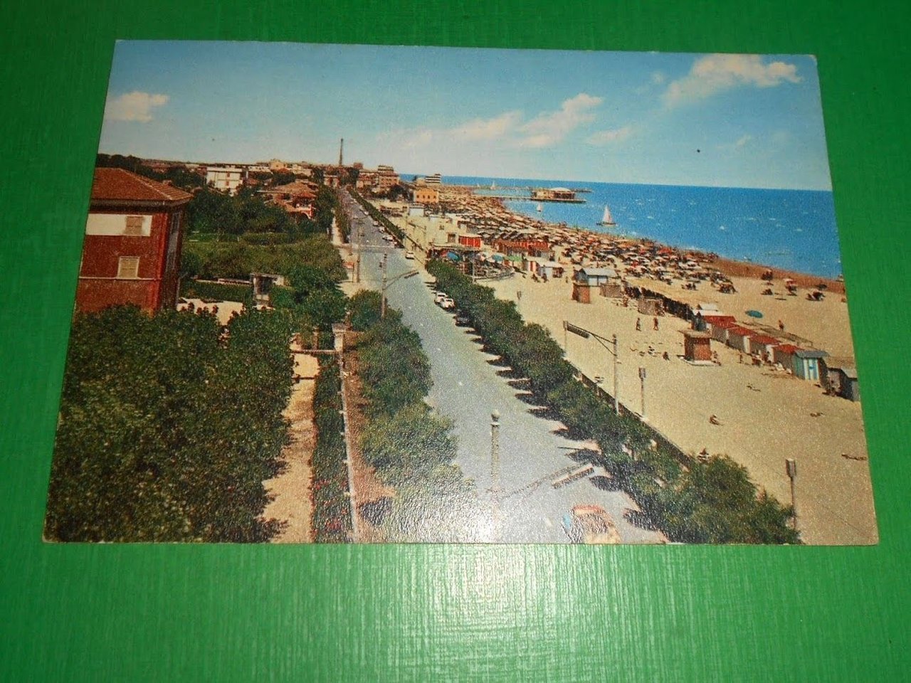 Cartolina Senigallia - Lungomare di Levante 1965 ca.