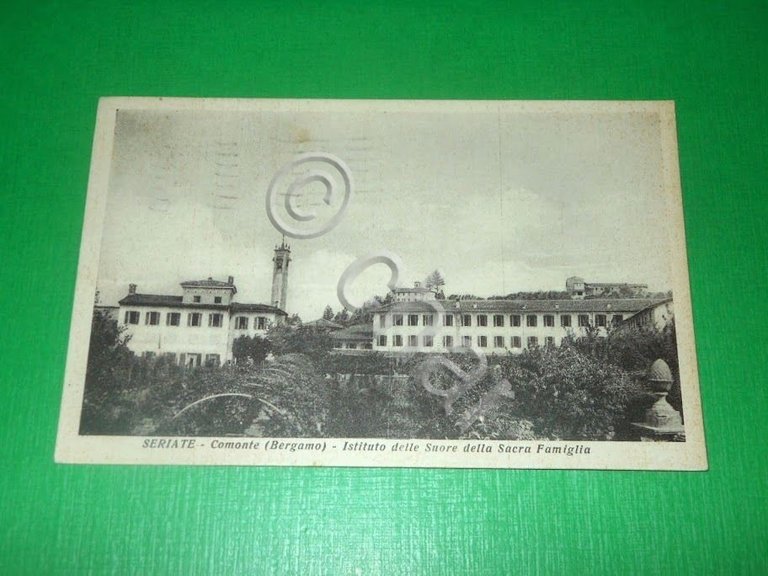 Cartolina Seriate - Comonte ( Bergamo ) - Istituto Suore …