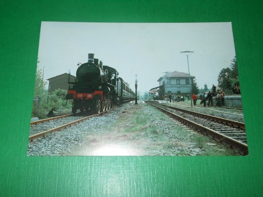 Cartolina Serie Ferrovie dello Stato - Stazione di Montiglio Murisengo …