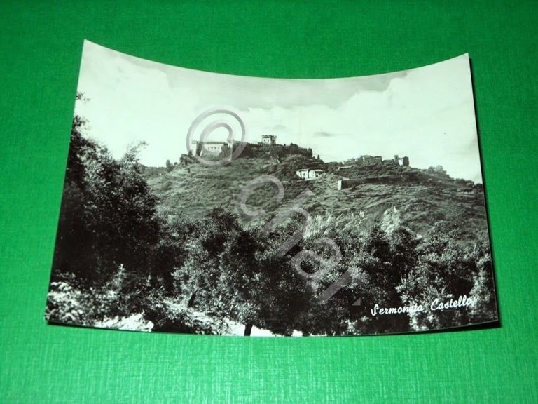 Cartolina Sermoneta - Castello 1960 ca