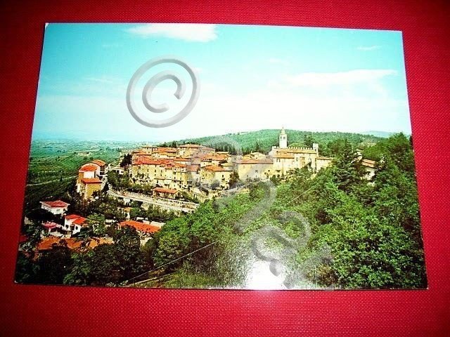 Cartolina Serre di Rapolano (Siena) - Panorama 1960 ca.