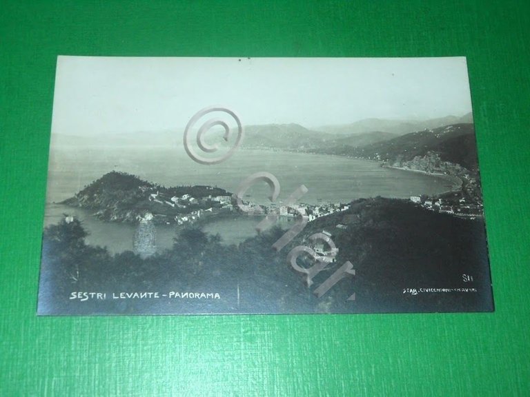 Cartolina Sestri Levante - Panorama 1925 ca | Immagine Gallery 2
