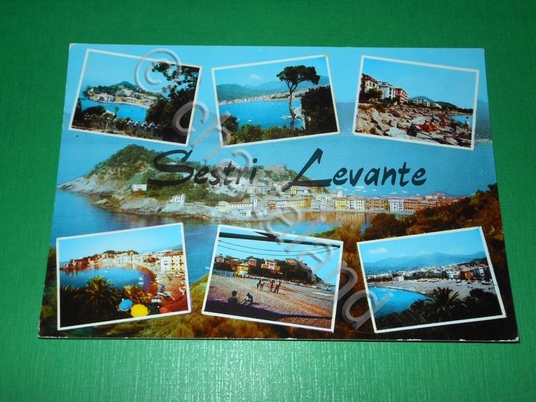 Cartolina Sestri Levante - Vedute diverse 1965