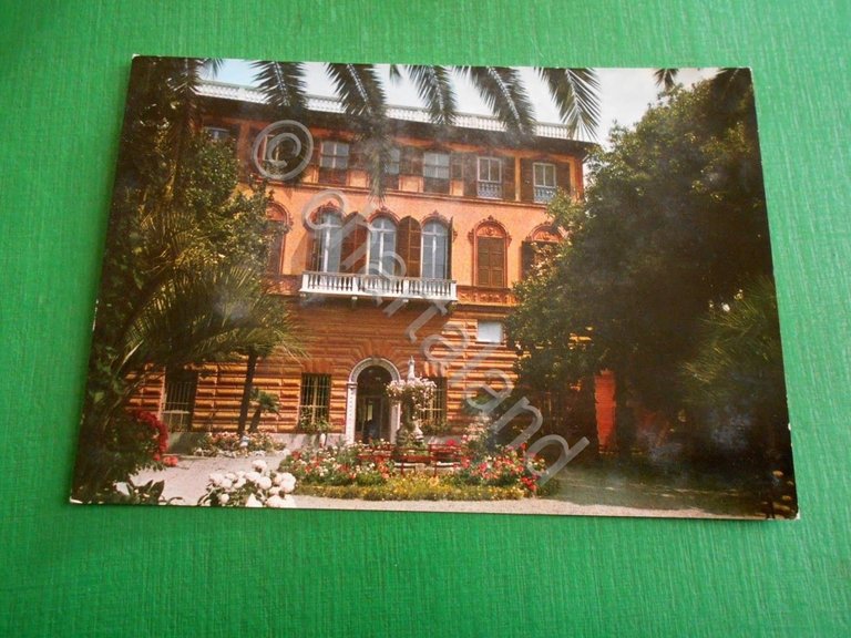 Cartolina Sestri Levante ( Genova ) - Villa Madonnina del …