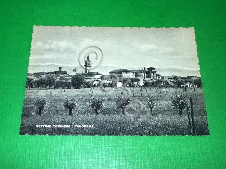 Cartolina Settimo Torinese - Panorama 1950 ca. | Immagine Gallery 2