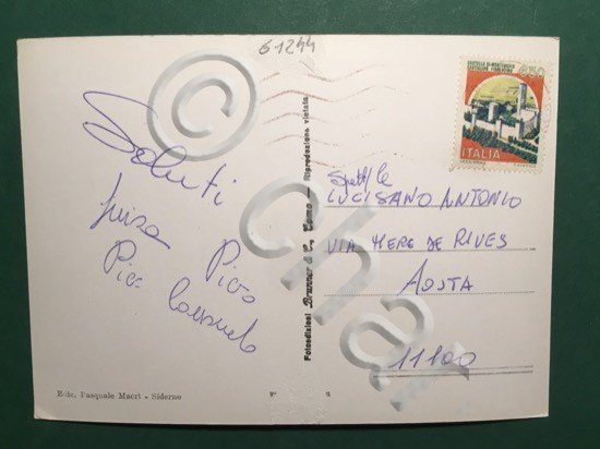 Cartolina Siderno - Piazza Municipio - 1960 | Immagine Gallery 4