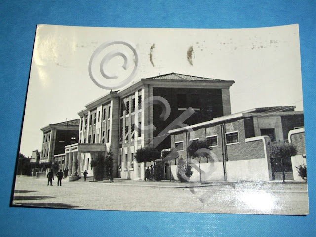 Cartolina Siena - Caserma Lamarmora 1957.