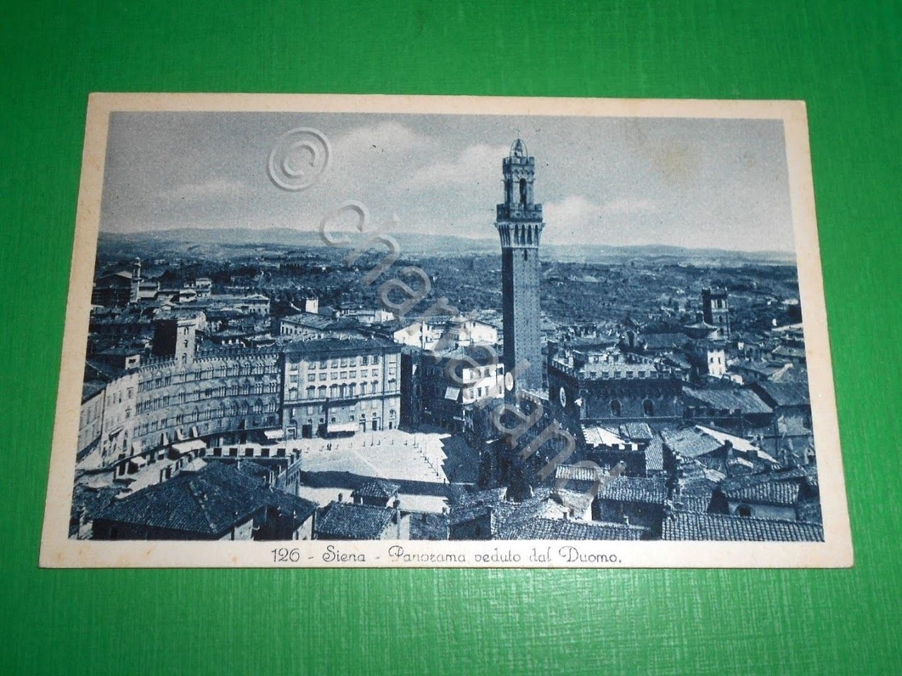 Cartolina Siena - Panorama veduto dal Duomo 1935 ca.