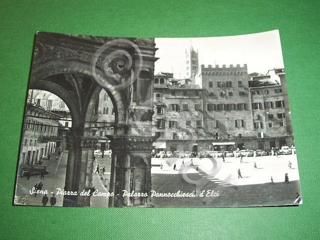 Cartolina Siena - Piazza del Campo - Palazzo Pannocchieschi d' …