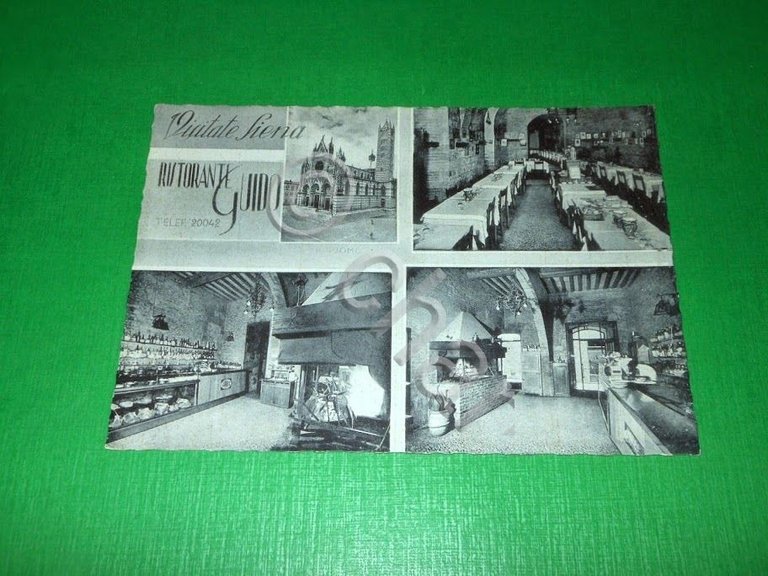 Cartolina Siena - Ristorante Guido - Vicolo Pier Pettinaio 1950 …