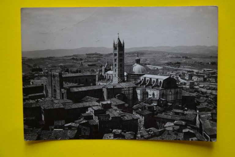 Cartolina Siena Panorama 1960