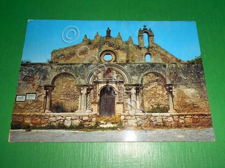 Cartolina Siracusa - Catacombe di S. Giovanni - Facciata 1975