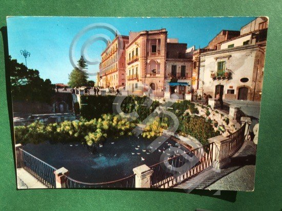 Cartolina Siracusa - Fontana Aretusa Con I Papiri - 1963