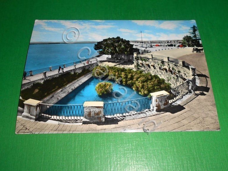 Cartolina Siracusa - La Fonte Aretusa 1960 ca.
