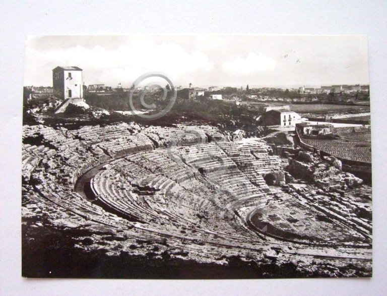 Cartolina Siracusa - Teatro Greco 1966