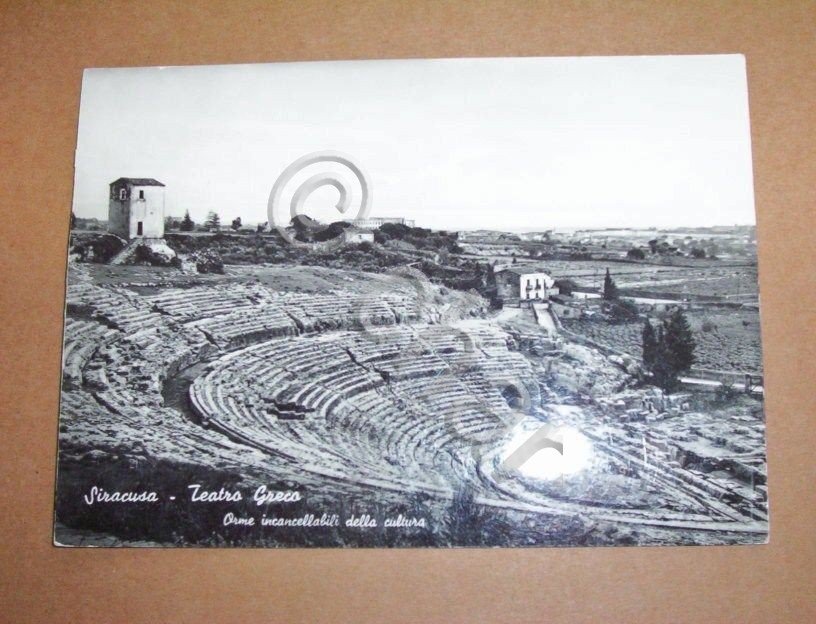 Cartolina Siracusa - Teatro Greco 1967.