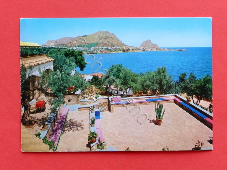 Cartolina Solanto - Hotel Zagarella - Panorama dall'edificio principale