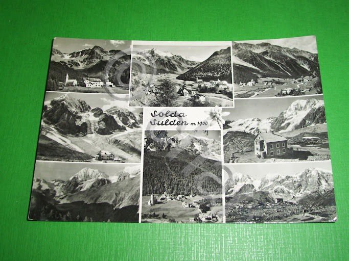 Cartolina Solda ( Bolzano ) - Vedute diverse 1958