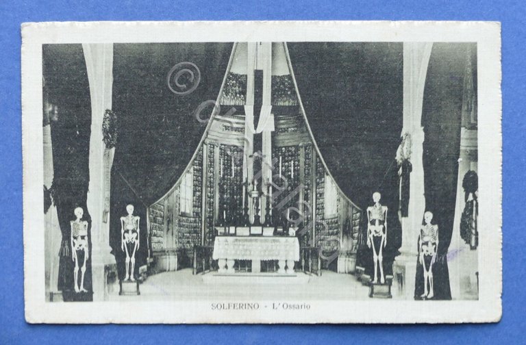 Cartolina Solferino - L'Ossario - 1920 ca.