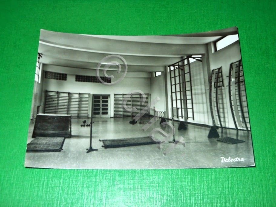 Cartolina Sondrio - Istituto Pio XII - Palestra 1955 ca | Immagine principale