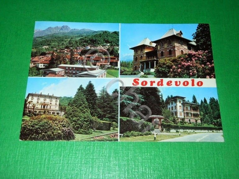 Cartolina Sordevolo - Vedute diverse 1971.