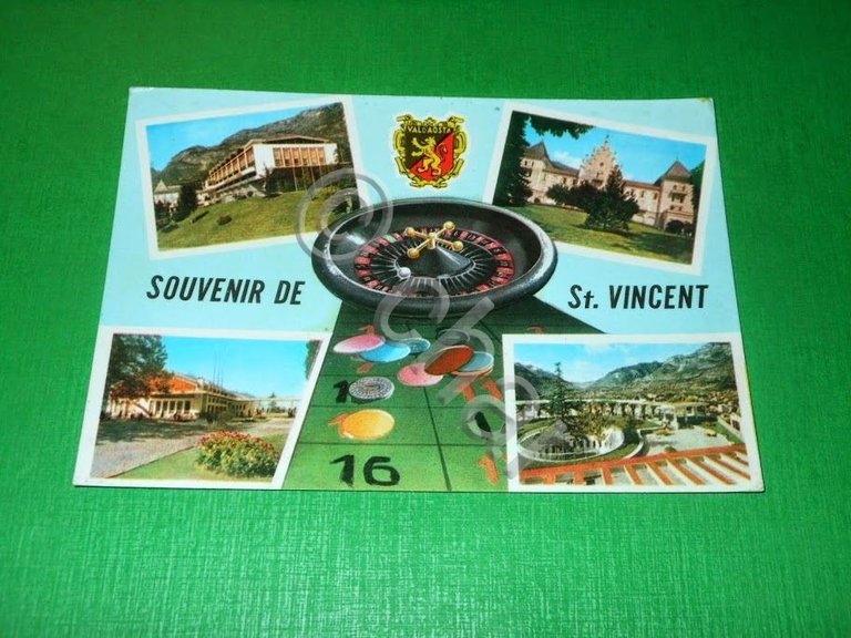 Cartolina Souvenir de St. Vincent - Vedute diverse 1965 | Immagine Gallery 2