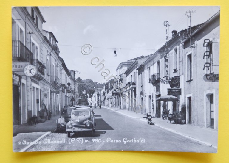 Cartolina Soveria Mannelli Corso Garibaldi 1964