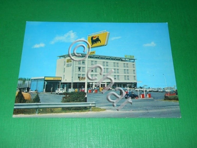 Cartolina Spoleto - Motel Agip 1970 ca