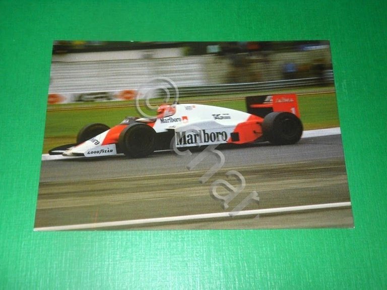 Cartolina Sport Automobilismo F1 - Niki Lauda - McLaren Porche