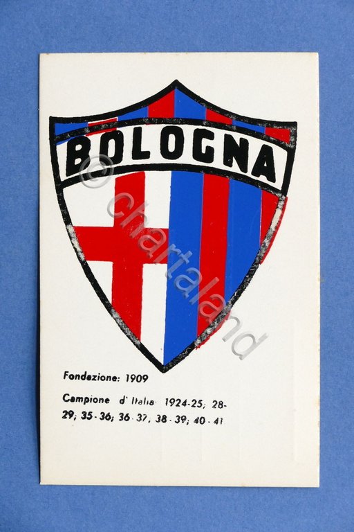 Cartolina Sport Calcio - Scudetto Bologna - 1960 ca.