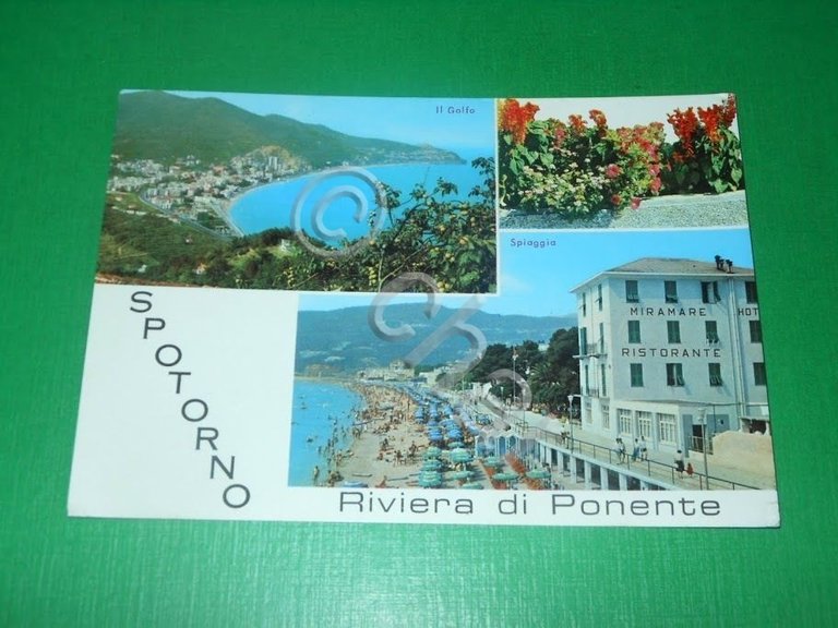 Cartolina Spotorno - Vedute diverse 1971