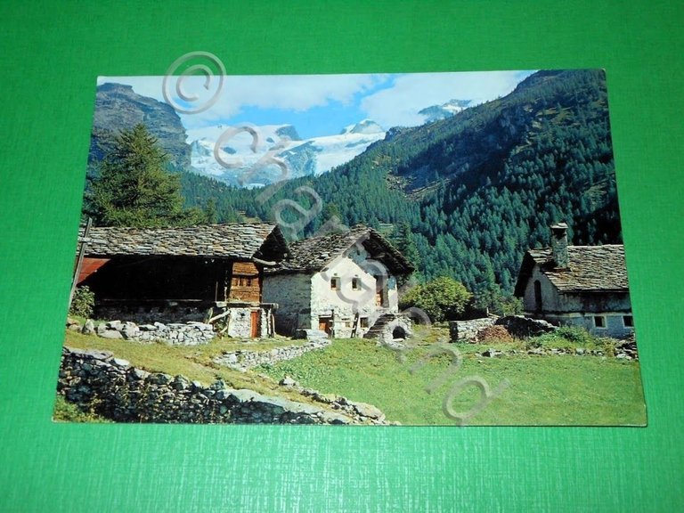 Cartolina St. Jacques ( Val d' Ayas ) - Baite …